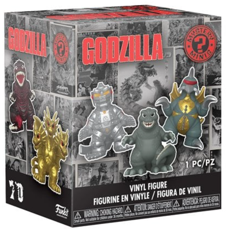 Funko Mystery Minis- Godzilla 70th Anniversary Mini Figure - Image 3
